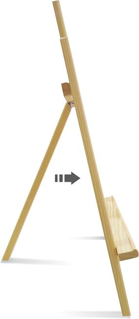 Magic Art Masaüstü Şövale Çam 56 cm - 2