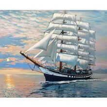 Magic Art Sayılarla Boyama Tuval 40x50 cm Yelkenli - MAGİC ART
