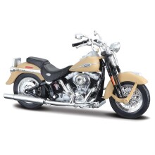 Maisto Maket 1:18 Ölçek Harley Davidson 2005 FLSTCI Softail Springer Classic Maket Motosiklet N:39360 - 1