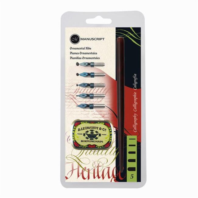 Manuscprıt Kalıgrafı Dolma Kalem Seti N:Mpd-2096 Yuv.Uc Set - 2