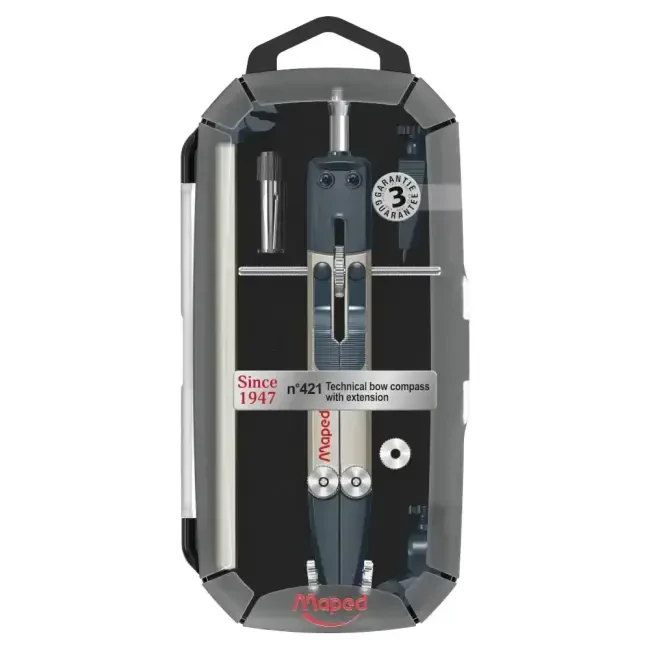 Maped Uzatma Ayaklı Ortadan Ayarlanabilir Pergel Seti 421 - Maped