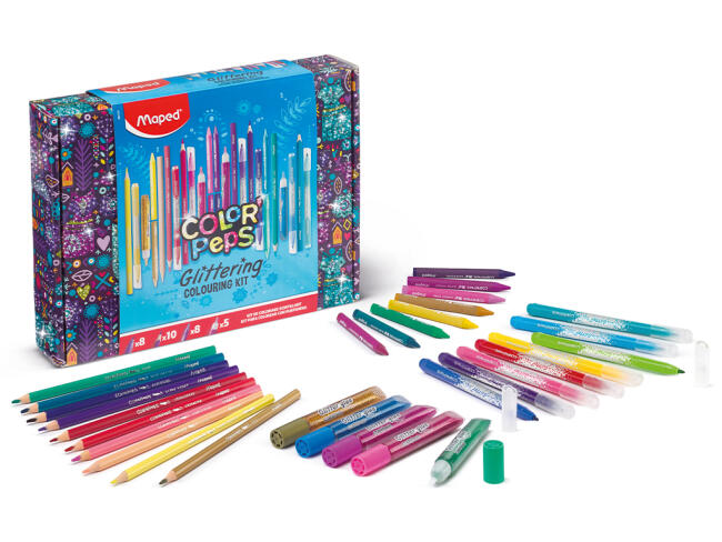 Maped Color Peps Glitter Colouring Kit N:984722 - 2