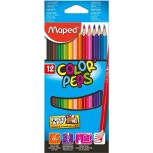 Maped Color Peps Kuru Boya Kalemi 12 Renk - 1