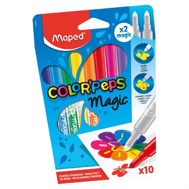 Maped Color Peps Magıic Sihirli Keçeli Kalem Renk N:844612 - 1