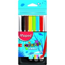 Maped Color Peps Ocean Keçeli Kalem 6 Renk N:845723 - Maped