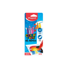 Maped Color Peps Yağlı Pastel 12’li - Maped