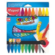 Maped Color Peps Yağlı Pastel 24’lü - Maped