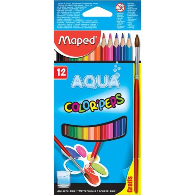 Maped Colorpeps Sulu Boya Kalemi Seti 12li N:836011 - 2