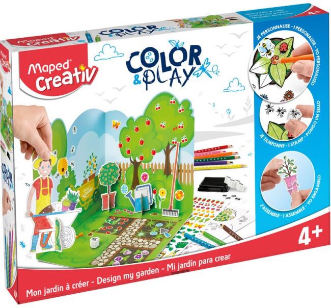 Maped Color&Plah Bahçe Oyun Seti - 4