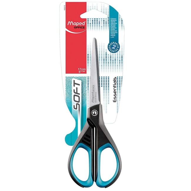 Maped Essentials Soft Paslanmaz Makas 17 cm 468210 - 1