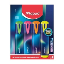 Maped Fosforlu Kalem Nightfall 4 Renk N:740700 - Maped