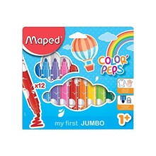 Maped Jumbo Keçeli Kalem 12 Renk N:846020 - Maped