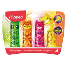 Maped Mini Highlighters Fosforlu Kalem Seti 4'lü CB74367705 - 1