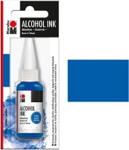 Marabu Alcohol Akrilik Mürekkep 20 ml Enzian - 3