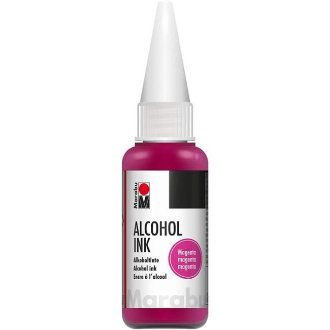 Marabu Alcohol Akrilik Mürekkep 20 ml Magenta - 1