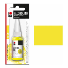 Marabu Alcohol Ink Alkol Bazlı Mürekkep 20 ml Neon Yellow - Marabu (1)