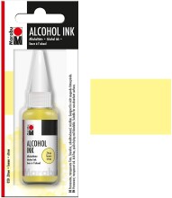 Marabu Alcohol Ink Alkol Bazlı Mürekkep 20 ml Lemon - 3