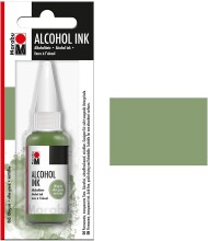 Marabu Alcohol Ink Alkol Bazlı Mürekkep 20 ml Olive Green - Marabu (1)