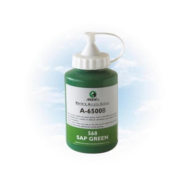 Maries Akrilik Boya Sap Green 500 ml - 1