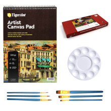 Maries Canvas Pad Guaj Boya Seti 12 ml 12'li - 1