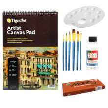 Maries Canvas Pad Yağlı Boya Seti 12 ml 12'li - Gvn Art