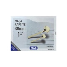 Mas 1658 Multipack Maşa Raptiye 38 mm 120’li - MAS