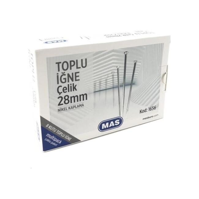 Mas Toplu İğne Celık 28 mm 50g N:1657 - 1