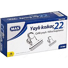 Mas Yaylı Metal Kıskaç 22Mm N:938 - 1