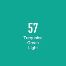 Masis Çift Taraflı Twin Grafik Marker Kalem Turquoise Green Light 57 - MASİS