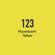 Masis Çift Taraflı Twin Grafik Marker Kalem Flourescent Yellow 123 - MASİS