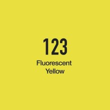 Masis Çift Taraflı Twin Grafik Marker Kalem Flourescent Yellow 123 - 1