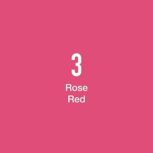 Masis Çift Taraflı Twin Grafik Marker Kalem Rose Red 3 - 1