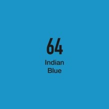 Masis Çift Taraflı Twin Grafik Marker Kalem Indian Blue 64 - Masis