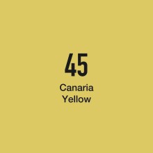 Masis Çift Taraflı Twin Grafik Marker Kalem Canaria Yellow 45 - 1