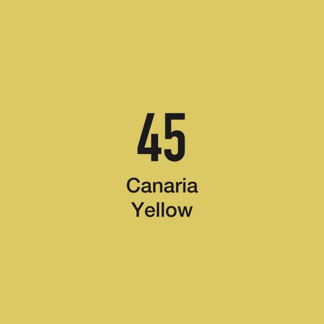 Masis Çift Taraflı Twin Grafik Marker Kalem Canaria Yellow 45 - 1