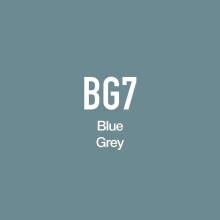 Masis Çift Taraflı Twin Grafik Marker Kalem Blue Grey BG7 - 1