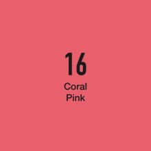 Masis Çift Taraflı Twin Grafik Marker Kalem Coral Pink 16 - MASİS