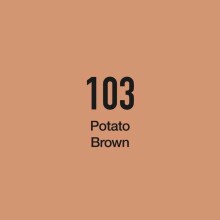 Masis Çift Taraflı Twin Grafik Marker Kalem Potato Brown 103 - MASIS
