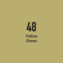 Masis Çift Taraflı Twin Grafik Marker Kalem Yellow Green 48 - MASİS