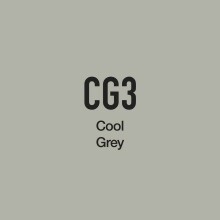 Masis Çift Taraflı Twin Grafik Marker Kalem Cool Grey CG3 - 1