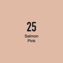 Masis Çift Taraflı Twin Grafik Marker Kalem Salmon Pink 25 - MASİS