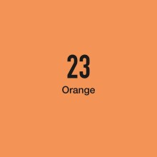 Masis Çift Taraflı Twin Grafik Marker Kalem Orange 23 - MASİS