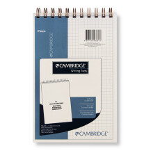 Mead Cambridge Writing Pads Spiralli Not Defteri Kareli A5 70 Yaprak 253848 - Mead