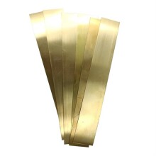 Metal Levha Prınc Levha 0,30Mm 3X20Cm 5Lı  (Yuks. 35Cm+ %63Bakır %37Cınko) - Gvn Art