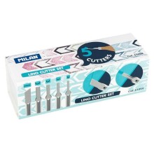 Milan Linol Oyma Seti 5 Bıçaklı - 4