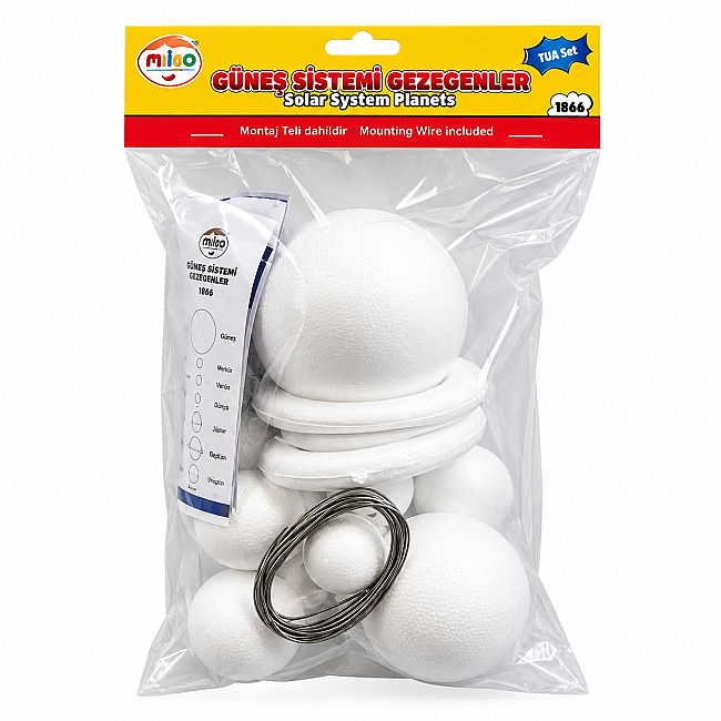 Mileo Güneş Sistemi Gezegen Modeli - 1
