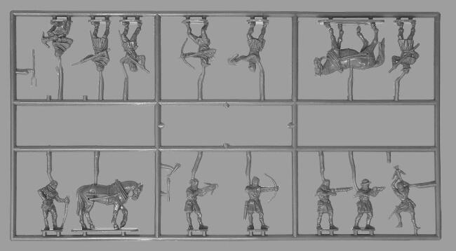 Miniart Maket Askeri Diorama 15 Yüzyıl Housits 1:72 Ölçekli N:72010 - 4