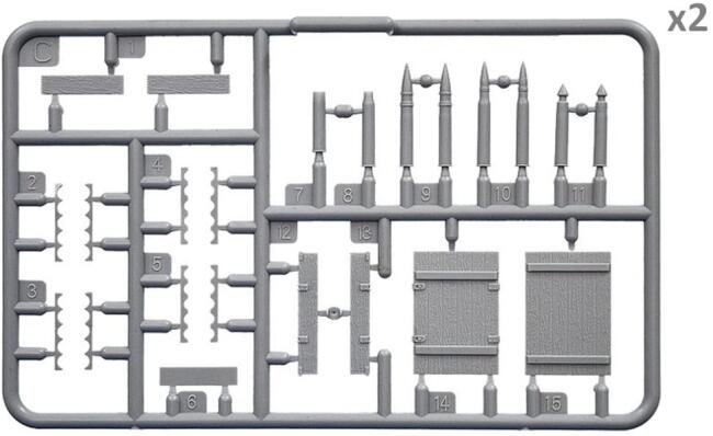 Miniart Maket Sovyet Askeri Mühimmat Sandıkları Ve Mermiler Ölçek 1:35 Ölçek N:35261 - 4