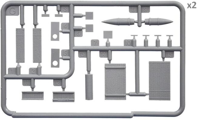 Miniart Maket Sovyet Askeri Mühimmat Sandıkları Ve Mermiler Ölçek 1:35 Ölçek N:35261 - 5