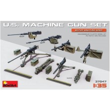 Miniart Maket U.S Makineli Tüfek Seti 1:35 Ölçekli N:37047 - MİNİART MAKET